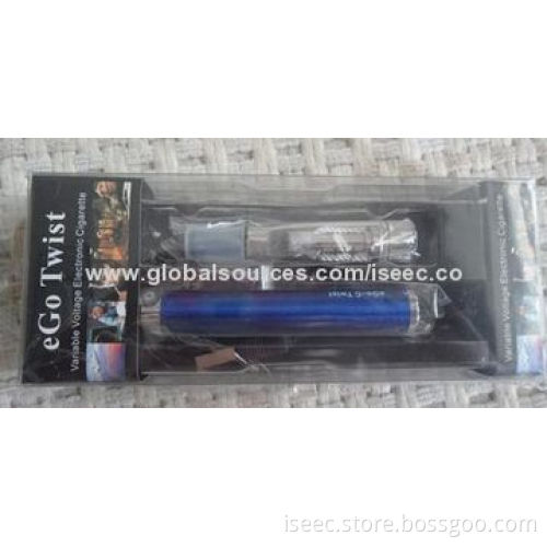 Colorful ego twist sets, ce4 atomizer 650/900/1,100mAh ego-twist battery with blister package